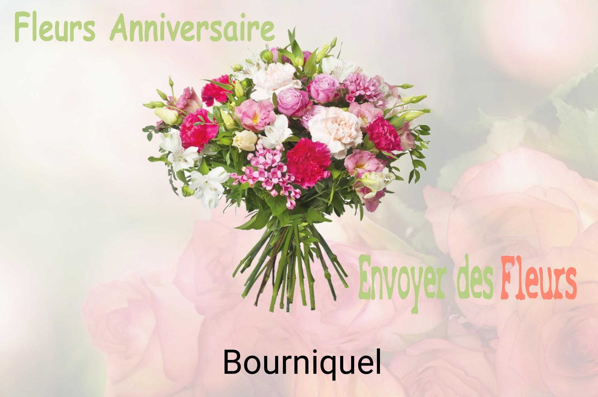 Bouquet de fleurs d’anniversaire livré à Bourniquel
